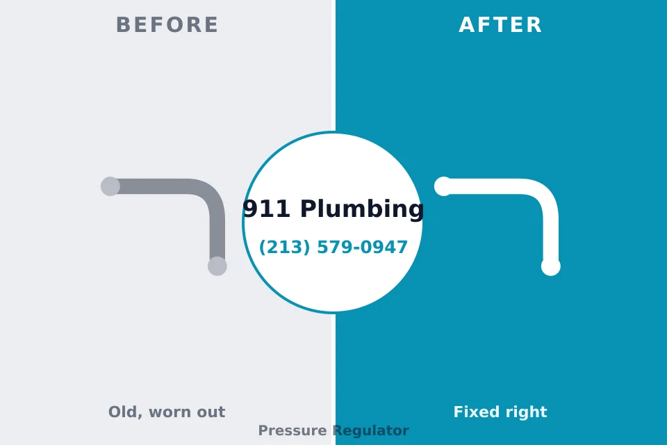 Before and after: plumbing company Royalton, IL